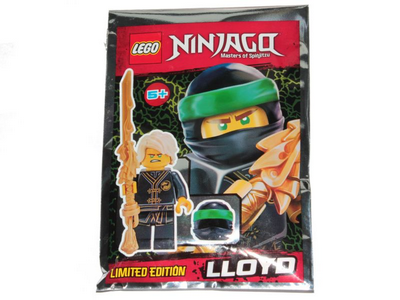 lego 2018 set 891834 Spinjitzu Lloyd foil pack Spinjitzu Lloyd