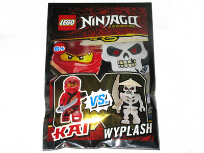 lego 2019 set 111903-2 Kai vs. Wyplash foil pack Kai contre. Wyplash