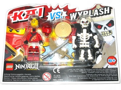 lego 2019 set 111903 Kai vs. Wyplash blister pack Kai contre Wyplash