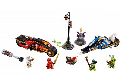 lego 2019 set 70667 Kai's Blade Cycle & Zane's Snowmobile 