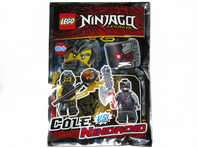 lego 2020 set 112005-2 Cole vs. Nindroid foil pack Cole contre Nindroid