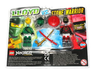 lego 2020 set 112006 Lloyd vs. Stone Warrior blister pack Lloyd contre Stone Warrior blister pack