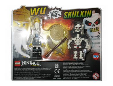 lego 2020 set 112007 Wu vs. Skulkin blister pack Blister Wu contre Skulkin blister pack