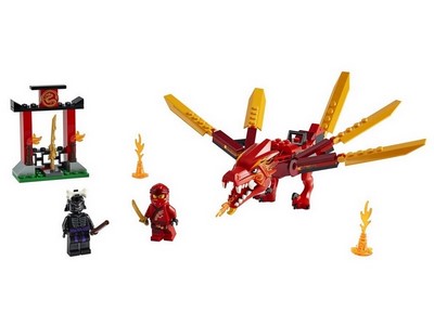 lego 2020 set 71701 Kai's Fire Dragon Le dragon de feu de Kai