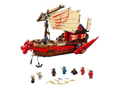 lego 2020 set 71705 Destiny's Bounty Le QG des ninjas