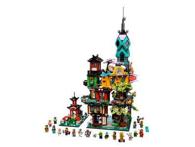 lego 2021 set 71741 Ninjago City Gardens Les jardins de la ville de NINJAGO