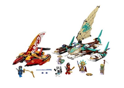 lego 2021 set 71748 Catamaran Sea Battle La bataille de catamarans