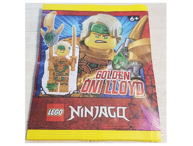 lego 2022 set 892297 Golden Oni Lloyd paper bag Golden Oni Lloyd