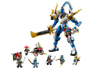 lego 2023 set 71785 Jay's Titan Mech Le robot Titan de Jay