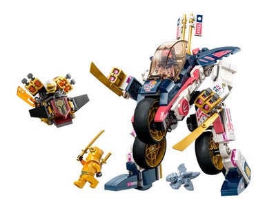 lego 2023 set 71792 Sora's Transforming Mech Bike Racer