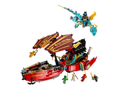 lego 2023 set 71797 Destiny's Bounty - Race against time Le QG des ninjas - La course contre la montre