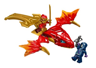 lego 2024 set 71801 Kai's Rising Dragon Strike L’attaque du dragon rebelle de Kai