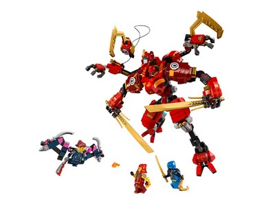 lego 2024 set 71812 Kai's Ninja Climber Mech Le robot grimpeur ninja de Kai