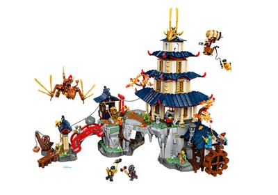 lego 2024 set 71814 Tournament Temple City La ville au temple du tournoi