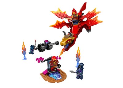 lego 2024 set 71815 Kai's Source Dragon Battle La bataille du dragon source de Kai