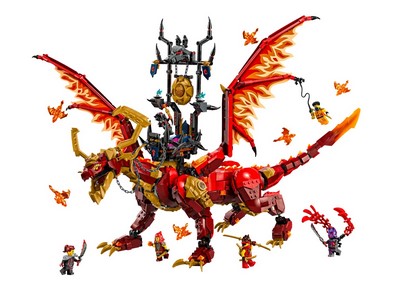 lego 2024 set 71822 Source Dragon of Motion Le dragon source du mouvement