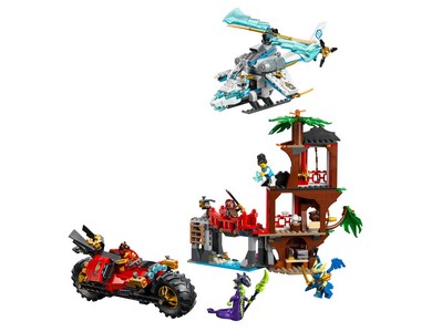 lego 2026 set 71857 Ninja Vehicle Tree House Battle La cabane et les véhicules des Ninjas