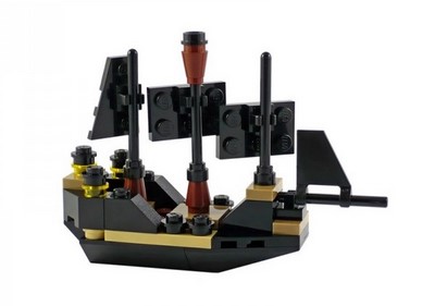 lego 2011 set 30130 Mini Black Pearl 