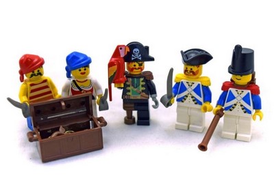 lego 1989 set 6251 Pirate Mini Figures (Sea Mates)