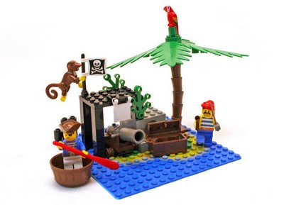 lego 1989 set 6260 Shipwreck Island