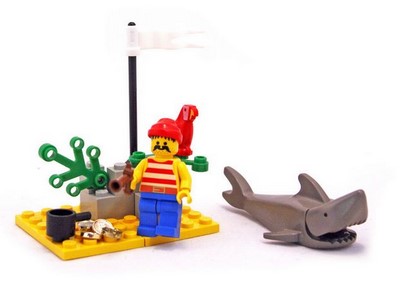 lego 1991 set 1481 Desert Island 