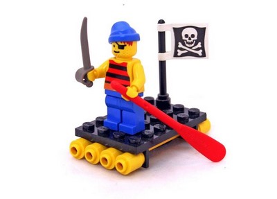 lego 1994 set 1733 Shipwrecked Pirate 