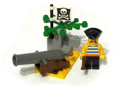 lego 1994 set 1871 Pirates Cannon 