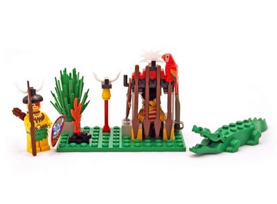 lego 1994 set 6246 Crocodile Cage