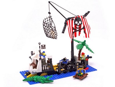 lego 1996 set 6296 Shipwreck Island