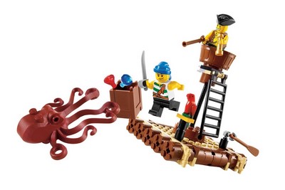 lego 2009 set 6240 Kraken Attackin'