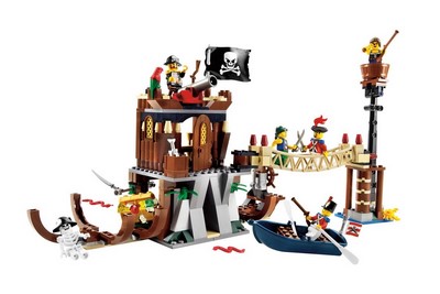 lego 2009 set 6253 Shipwreck Hideout 