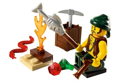 lego 2009 set 8397 Pirate Survival 