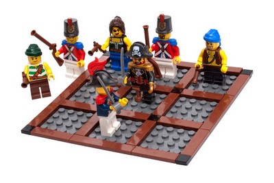 lego 2009 set 852750 Pirates Tic Tac Toe 