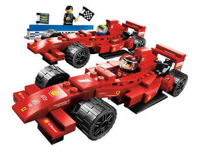 lego 2009 set 8168 Ferrari Victory 
