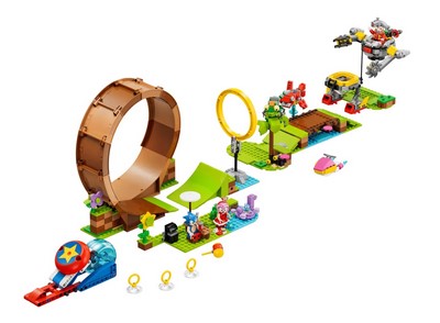 lego 2023 set 76994 Sonic's Green Hill Zone Loop Challenge