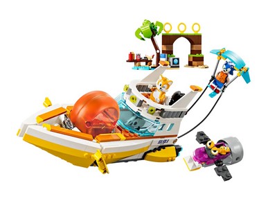 lego 2024 set 76997 Tail's Adventure Boat Le bateau d’aventures de Tails