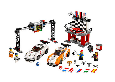 lego 2015 set 75912 Porsche 911 GT Finish Line 