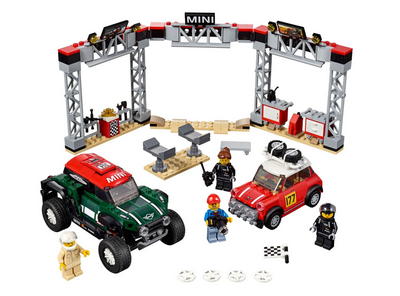 lego 2019 set 75894 1967 Mini Cooper S Rally and 2018 MINI John Cooper Works Buggy 