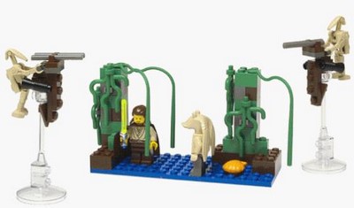 lego 1999 set 7121 Naboo Swamp 