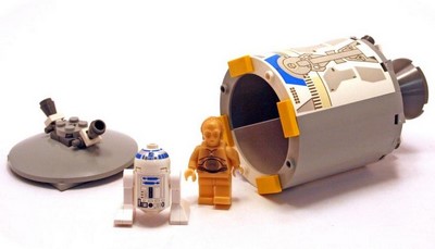 lego 2001 set 7106 Droid Escape 