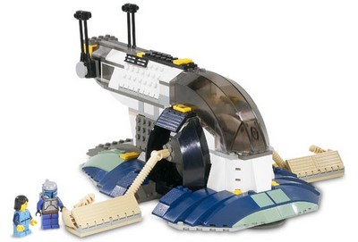 lego 2002 set 7153 Jango Fett's Slave I 