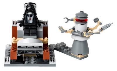 lego 2005 set 7251 Darth Vader Transformation 