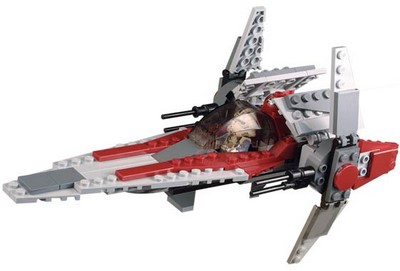 lego 2006 set 6205 V-wing Fighter 