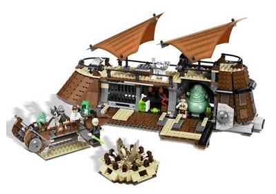 lego 2006 set 6210 Jabba's Sail Barge 