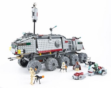 lego 2006 set 7261b Clone Turbo Tank (non-light-up) 