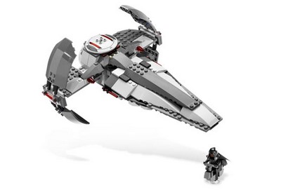 lego 2007 set 7663 Sith Infiltrator 