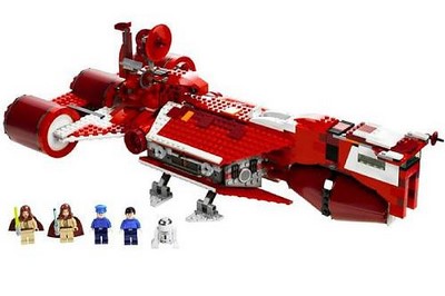 lego 2007 set 7665 Republic Cruiser 