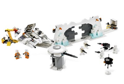 lego 2007 set 7666 Hoth Rebel Base 