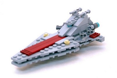 lego 2009 set 20007 Republic Attack Cruiser 