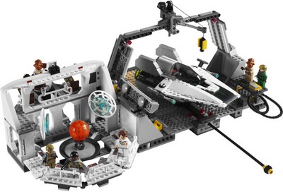 lego 2009 set 7754 Home One Mon Calamari Star Cruiser 